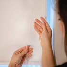 Persiana Rolo Blackout Pinpoint Branca - 2,00m X 1,40m