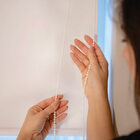 Persiana Rolo Blackout Pinpoint Branco - 2,00m X 1,70m