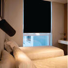 Persiana Rolo Blackout Pinpoint Preta - 1,90m X 1,90m