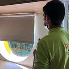 Persiana Rolô Blackout Poliéster Sem Luz Branco 1,50x2,20