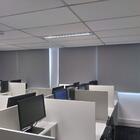 Persiana Rolô Blackout Poliéster Sem Luz Branco 1,70x1,70