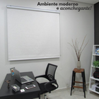 Persiana Rolo Blackout Robust 160larg X 160alt Linho - Pronta