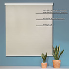 Persiana Rolo Blackout Vinilico Bando 1,20 X 1,60 Branco