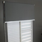 Persiana Rolô Cinza - 1,30 Larg X1,80 Alt - Translucida Corti