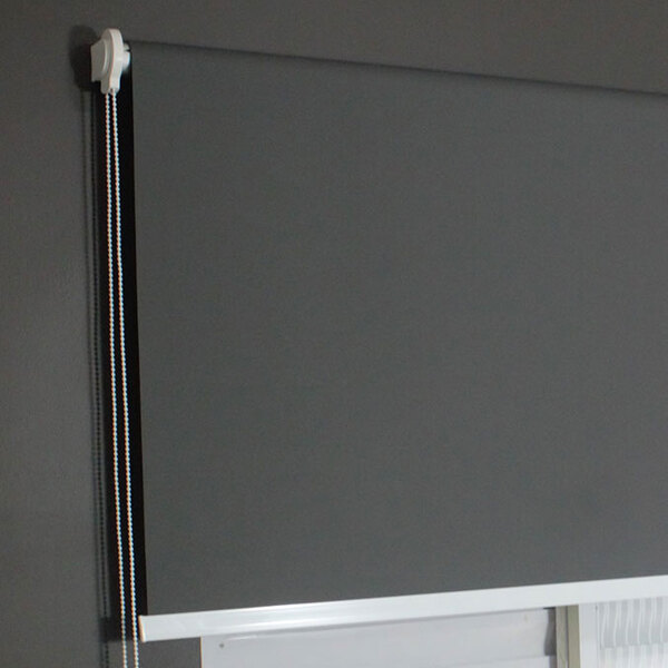 Persiana Rolô Cinza - 1,70 Larg X 2,20 Alt - Translucida Cort