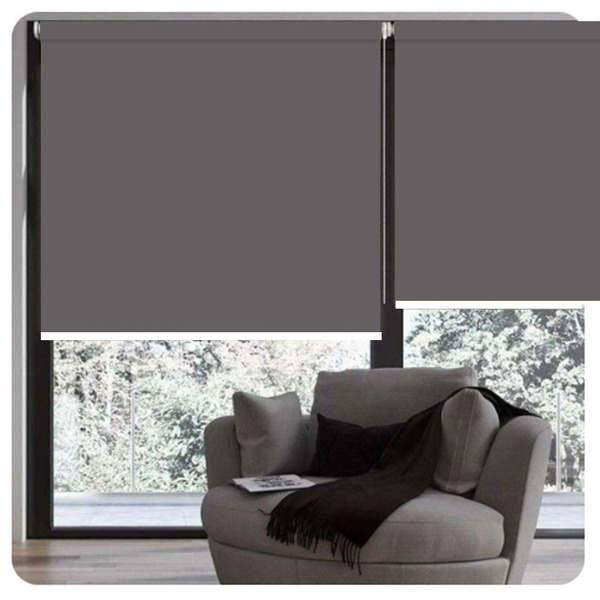 Persiana Rolô Cinza Chumbo 1,45 Larg X3,00 Alt - Semi-blackou