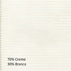 Persiana Rolô Creme - 1,10 Larg X2,70 Alt - Translucida, Cort