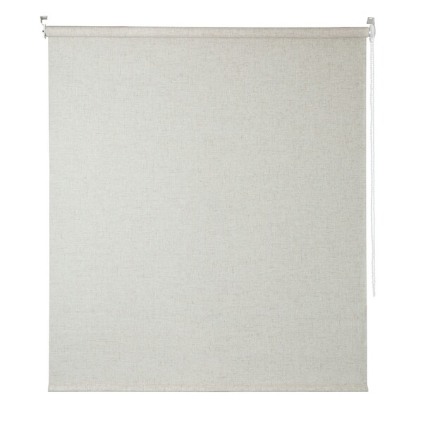 Persiana Rolô de Linho Bege Inova 2,2x1,6m Evolux