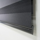 Persiana Rolô de Tecido Preto Double Vision Total Black 1,6x1,4m Topflex