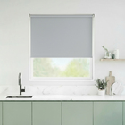 Persiana Rolô Decorativa Mara Poliéster Cinza 1,60x1,60m Inspire