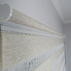 Persiana Rolo Double Vision 150 (larg) X 140cm (alt) Linho Be