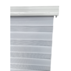 Persiana Rolo Double Vision Branca Zebra C/ Bandô 120 (l) X 1