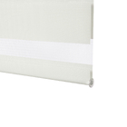 Persiana Rolô Double Vision Lumina Poliéster Branca 1,80x2,20m Inspire