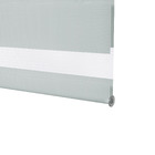 Persiana Rol Double Vision Lumina Polister Cinza 16x220m Inspire