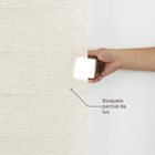 Persiana Rolô Double Vision Sunny Linho Bege 1,20x1,60m Topflex