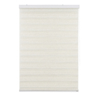 Persiana Rolô Double Vision Sunny Linho Bege 1,40x1,60m Topflex