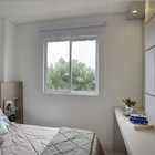 Persiana Rolo Dupla (1,00Lar x 2,00Alt) Double Vision Branco