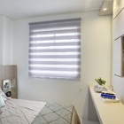 Persiana Rolo Dupla (1,40Lar x 2,00Alt) Double Vision Cinza