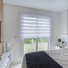Persiana Rolo Dupla (1,40Lar x 2,25Alt) Double Vision Branco