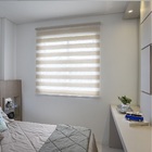 Persiana Rolo Dupla (1,55lar. X 2,00alt.) Double Vision Tecid