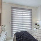 Persiana Rolo Dupla (1,60Lar x 2,50Alt) Double Vision Cinza
