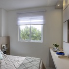 Persiana Rolo Dupla (2,00Lar x 2,00Alt) Double Vision Branco