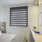 Persiana Rolo Dupla (2,20Lar x 1,50Alt.) Double Vision Preto