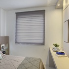 Persiana Rolo Dupla (2,20Lar x 1,80Alt.) Double Vision Preto