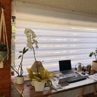 Persiana Rolo Duplo Bandô Sunny Branca 120 (l) X 160 (a) Cort