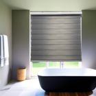 Persiana Rolo Duplo Bandô Sunny Cinza 160 (l) X 220 (a) Corti