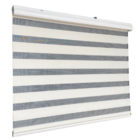 Persiana Rolo Duplo C/ Bandô Bege (l) 140 X 160 (a) Cortina Z