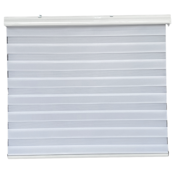 Persiana Rolo Duplo C/bandô Branca (l) 140 X 160 (a) Cortina