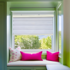 Persiana Rolo Duplo C/bandô Branca (l) 160 X 220 (a) Cortina