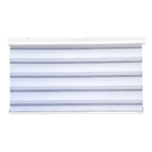 Persiana Rolo Duplo Tecido Zebra Branca 180 (l) X 220 (a) Dou