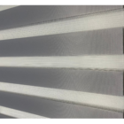 Persiana Rolo Duplo Tecido Zebra Cinza 220 (l) X 220 (a) Doub