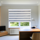 Persiana Rolo Duplo Tecido Zebra Linho 100 (l) X 220 (a) Doub