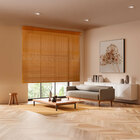 Persiana Rolô Hanoy Bambu Bege 1,60x1,60m Evolux