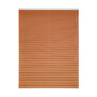 Persiana Rolo Plissada Basic Textura 1,40 X 1,60 Laranja