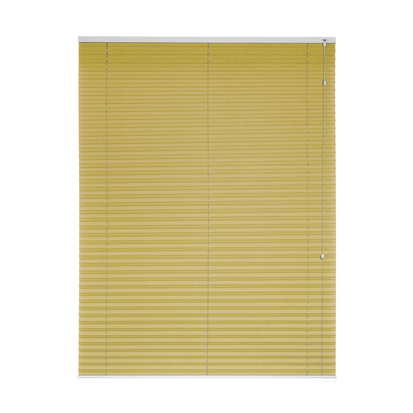 Persiana Rolo Plissada Basic Textura 1,40 X 2,20 Amarelo