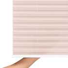 Persiana Rolo Plissada Basic Textura 1,60 X 1,60 Rosa Claro
