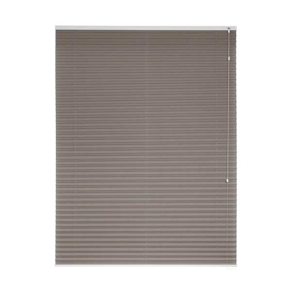 Persiana Rolo Plissada Basic Textura 1,60 X 2,20 Marrom