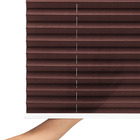 Persiana Rolo Plissada Basic Textura 1,60 X 2,20 Marrom Escuro