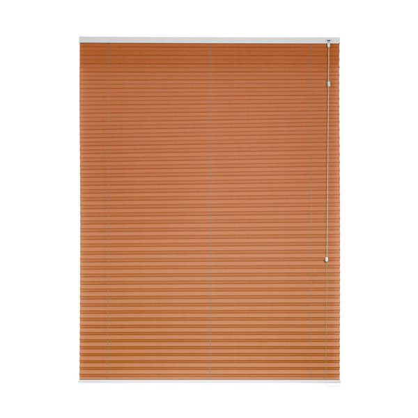 Persiana Rolo Plissada Basic Textura 1,80 X 1,60 Laranja