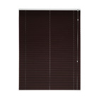 Persiana Rolo Plissada Basic Textura 1,80 X 2,20 Marrom Escuro