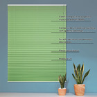 Persiana Rolo Plissada Basic Translucido 1,20 X 2,20 Azul Ecl