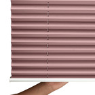 Persiana Rolo Plissada Luxe Blackout 1,60 X 1,60 Rosa Queimado