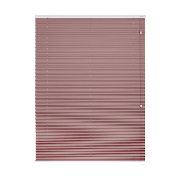 Persiana Rolo Plissada Luxe Blackout 1,60 X 1,60 Rosa Queimado