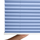 Persiana Rolo Plissada Luxe Blackout 1,60 X 2,20 Azul Índigo