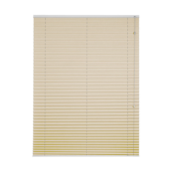 Persiana Rolo Plissada Luxe Liso 1,40 X 2,20 Amarelo Claro
