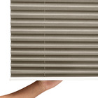 Persiana Rolo Plissada Luxe Liso 1,80 X 1,60 Marrom Claro